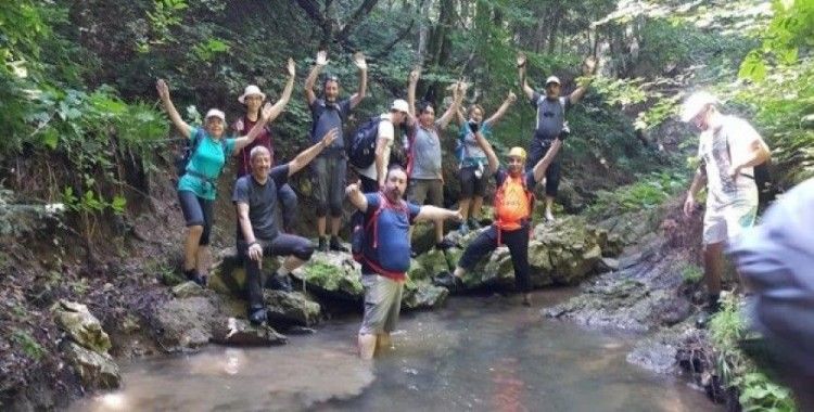 BİDOS üyelerinin rotası Bozcaarmut Göleti oldu