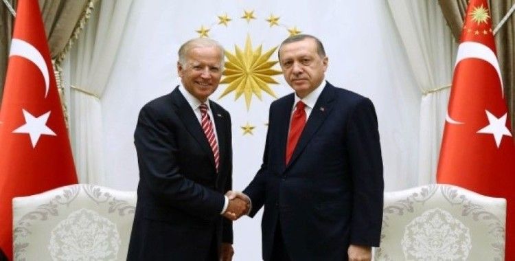 Cumhurbaşkanı Erdoğan, Biden'ı kabul etti