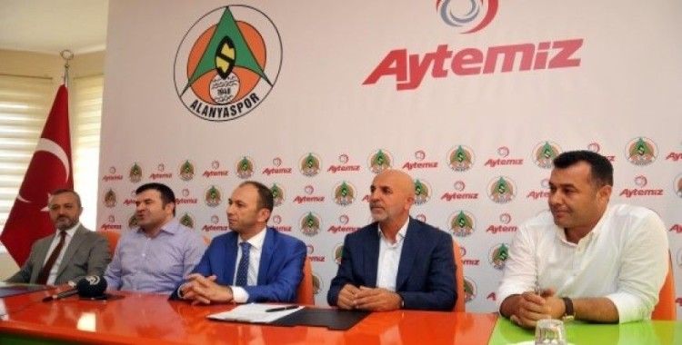 Alanyaspor'un yeni isim sponsoru Aytemiz oldu