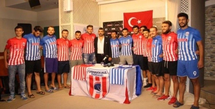 Dardanelspor'da 12 transfer birden