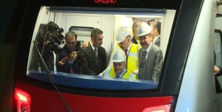 Keçiören Metrosu'nda ilk test sürüşü yapıldı