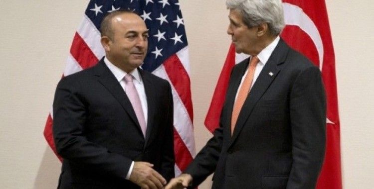 Bakan Çavuşoğlu, ABD'li mevkidaşı Kerry ile görüştü