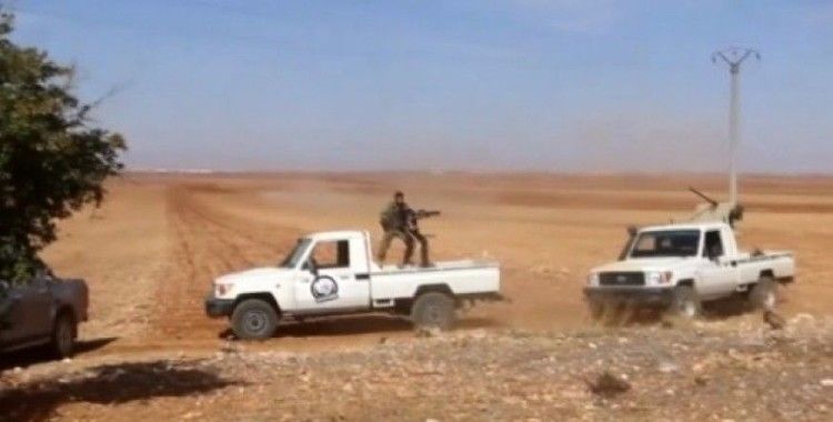 ÖSO askerleriyle DEAŞ'lı teröristlerin çatışma anı kamerada