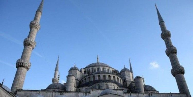 Sultanahmet Camisi sökülen minaresine kavuştu