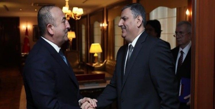Dışişleri Bakanı Çavuşoğlu Hicabı ile görüştü