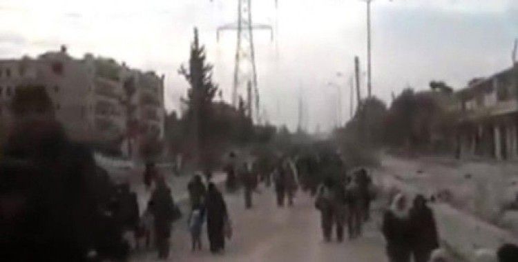 Halep'ten büyük kaçış