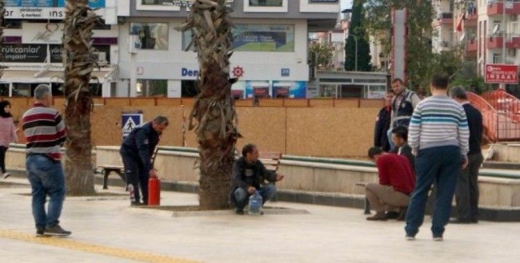 Antalya'da işsiz vatandaşın benzinli intihar girişimi