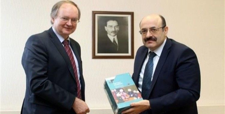 AB Türkiye Delegasyonu Başkanı Berger ile görüştü