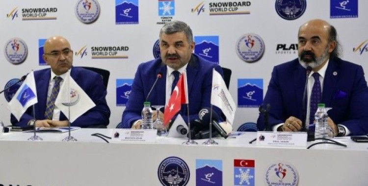 FIS Snowboard World Cup, Kayseri'de düzenlenecek