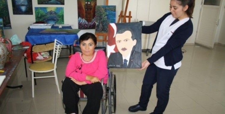 Portresini, Erdoğan'a hediye etmek istiyor