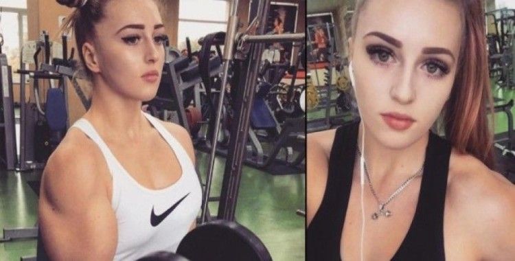 Instagram'ın kaslı Barbie'si Julia Vins