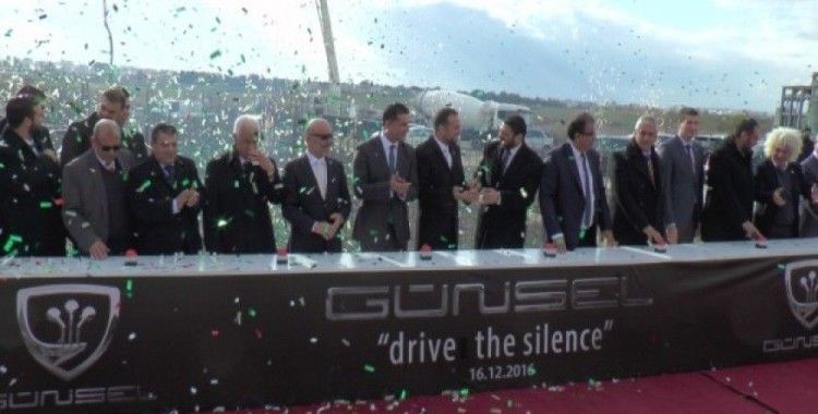 Günsel'in üretim tesislerinin temeli atıldı