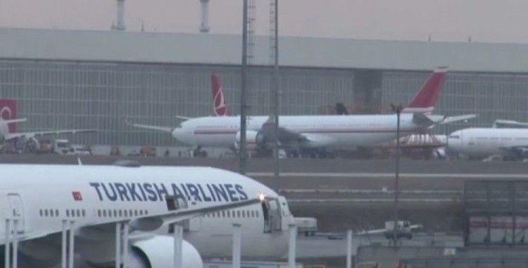 THY'nin VIP uçağı İstanbul'a geldi