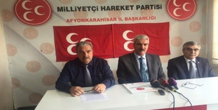 MHP Afyonkarahisar yönetimi görevden alındı
