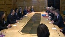 Akıncı İngiltere Dışişleri Bakanı Johnson ile görüştü