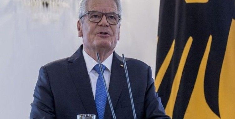Almanya Cumhurbaşkanı Gauck'tan veda konuşması