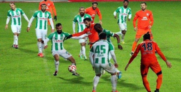 Medipol Başakşehir-Yeni Amasyaspor karışlaşması golsüz bitti 