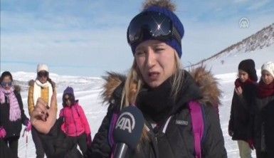 Geleceğin kadın kayakçıları Bingöl'de yetişiyor