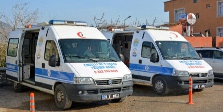 Kozan Belediyesi hasta nakil araçları hizmete girdi