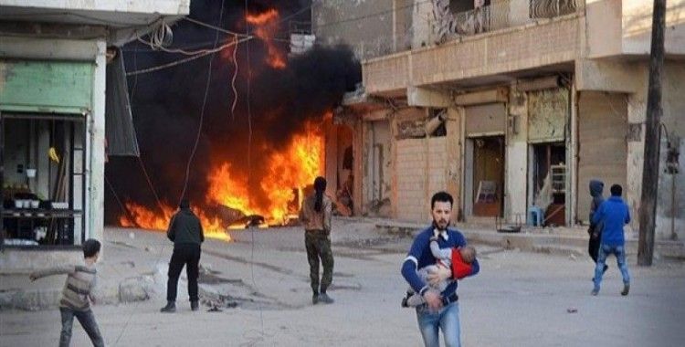 İdlib'de 13 ölü, 30 kişi enkaz altında