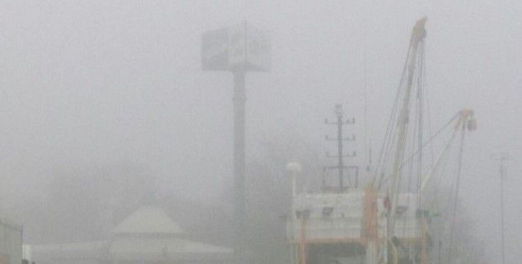Bandırma'da yoğun sis