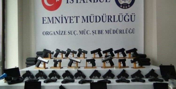 İstanbul'da silah ticareti yapan şebeke çökertildi
