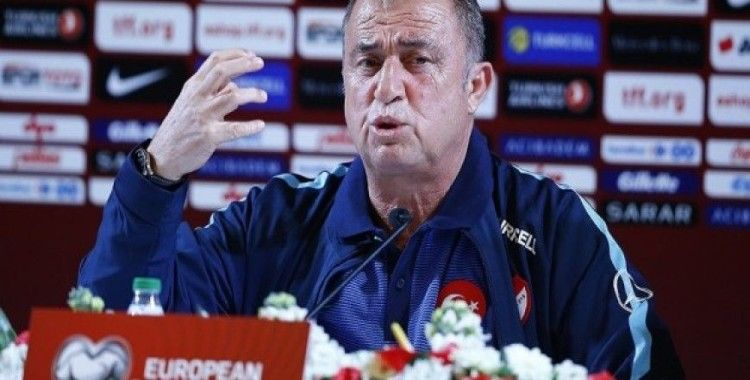 Türkiye Futbol Direktörü Terim: Ümit ederim iyi oynayarak 3 puanı alırız