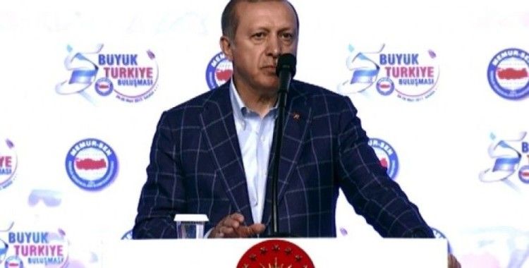 Erdoğan, "İnsani yardımda en cömert ülke Türkiye"