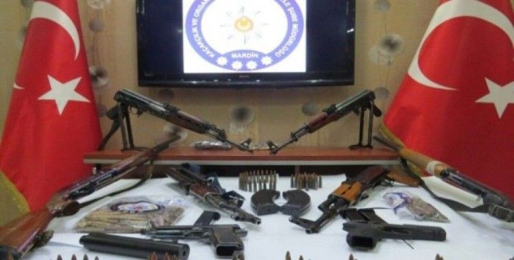 Mardin’de silah kaçakçılarına darbe
