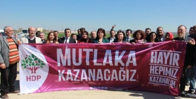 HDP'nin hayır kampanyasının ikinci etabı başladı