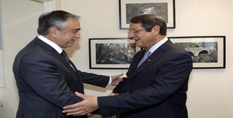 Akıncı ile Anastasiadis akşam yemeğinde buluştu