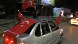 KKTC'de evet sevinci