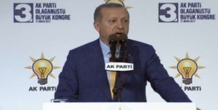 Erdoğan’dan teşekkür konuşması