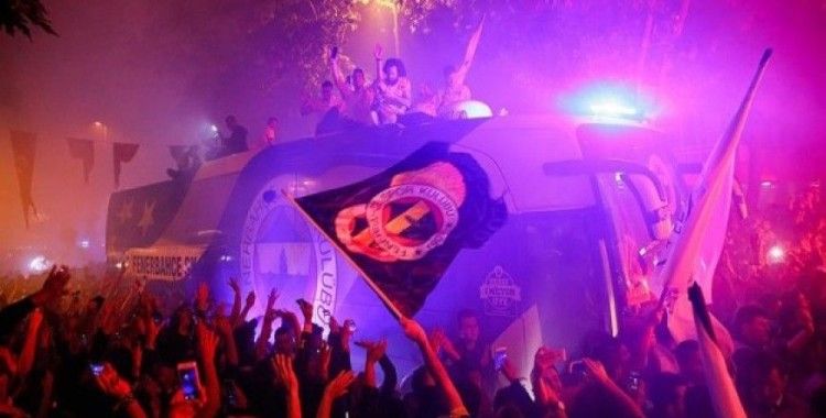 Fenerbahçe THY Avrupa Ligi şampiyonluğunu kutladı