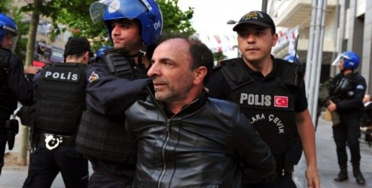 Ankara'da protestocu gruba polis müdahalesi