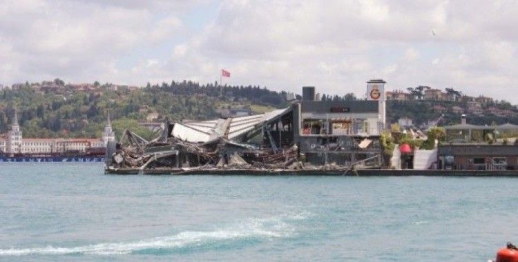 Galatasaray Adası'nda yıkım çalışmaları sona erdi
