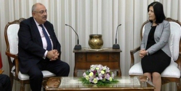 Türkeş Siber'le görüştü