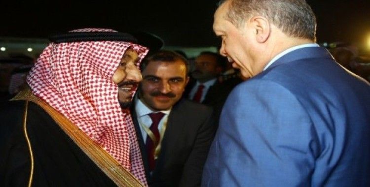 Erdoğan, Suudi Kralıyla görüştü