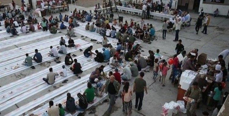 Suriye'de son iftar