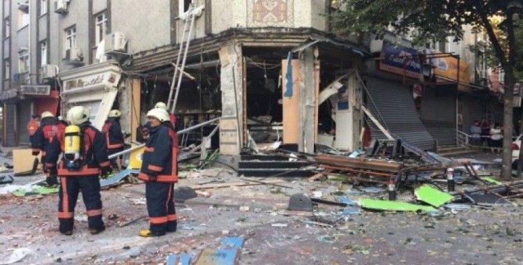 Bakırköy’de iş yerinde patlama