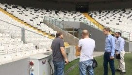UEFA yetkilileri Vodafone Park'ı inceledi