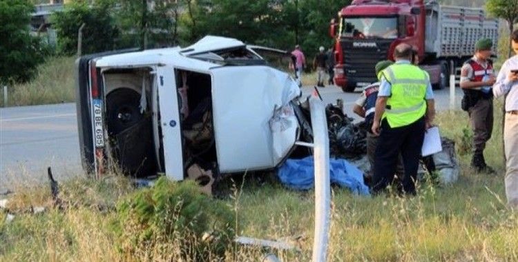 Karabük’te trafik kazası, 1 ölü 