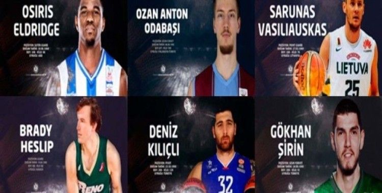Trabzonspor Basketbol'dan 6 transfer