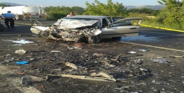 Antalya'da 4 kişinin öldüğü kazadan dram çıktı 