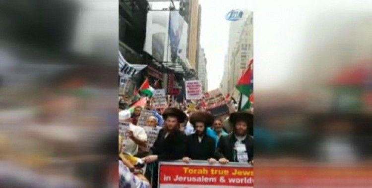 New York’ta İsrail karşıtı gösteri