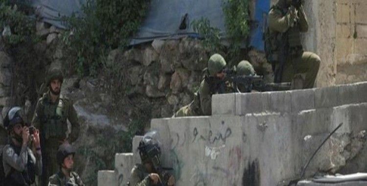 İsrail askerlerinden Filistinlilere sert müdahale