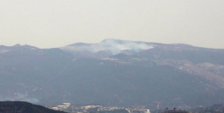 Suriye sınırındaki orman yangını kontrol altına alındı