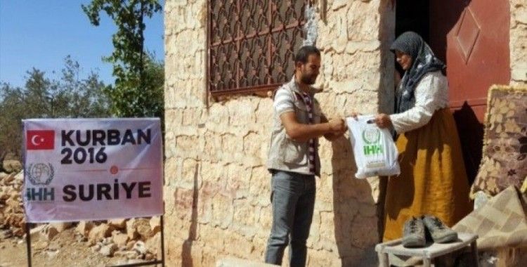 Suriyeli Müslümanlara 10 bin hisse kurban eti