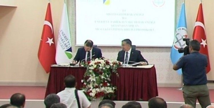 MEB ile Enerji Bakanlığı arasında işbirliği protokolü imzalandı 