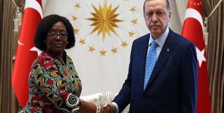 Cumhurbaşkanı Erdoğan, Kiondu'yu kabul etti